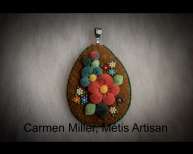 Advanced Caribou Hair Tufting Pendant with Carmen Miller